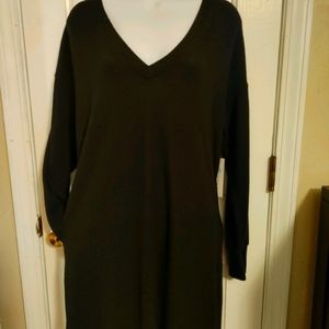 NWT V Neck sweater dress